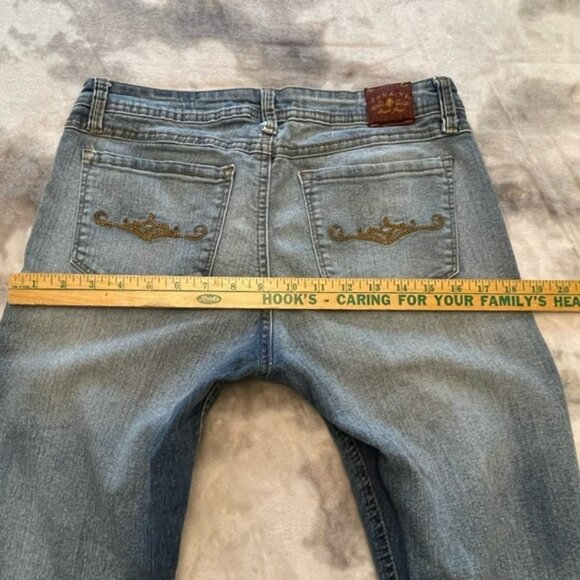 Domaine faded low rise skinny jeans - Picture 4 of 9